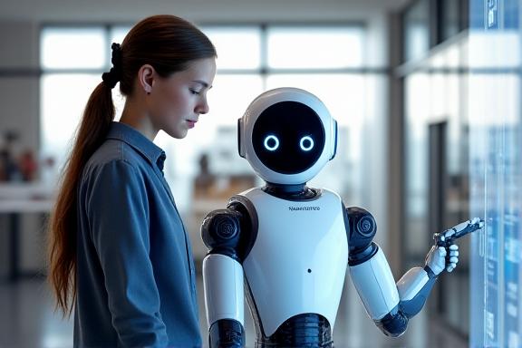 Representación de Inteligencia Artificial y Robots en educación